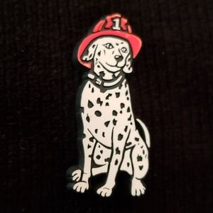 Dalmatian Firefighter Pin